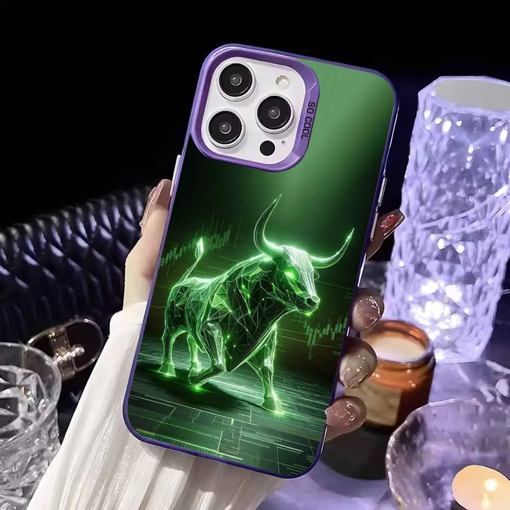 حافظة هاتف من Forex Day Trading Day Trader لهاتف iPhone17,16,15,14,13,12,11,Mini,Pro,SE,MAX,plus,Purple Matte غطاء سيليكون #6