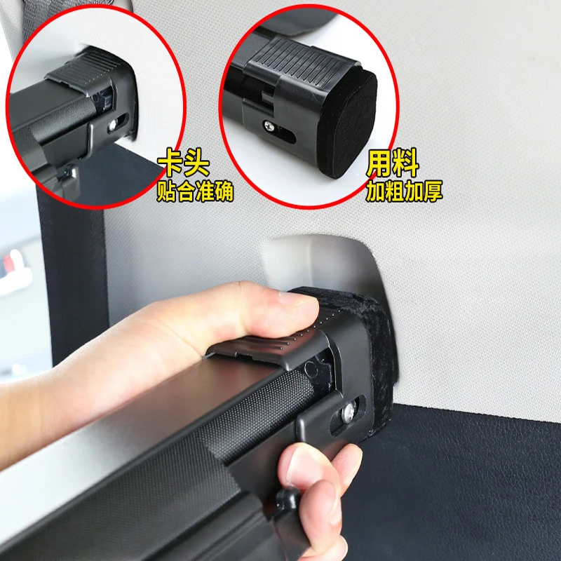 For Toyota RAV4 2019~2024 2020 MK5 XA50 2022 Accessories RAV 4 Car Luxury Trunk Luggage Curtain Trunk Cargo Covers Accessories