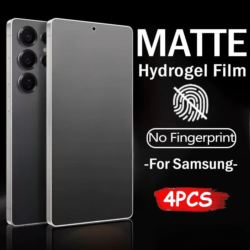 4Pcs Matte Hydrogel…