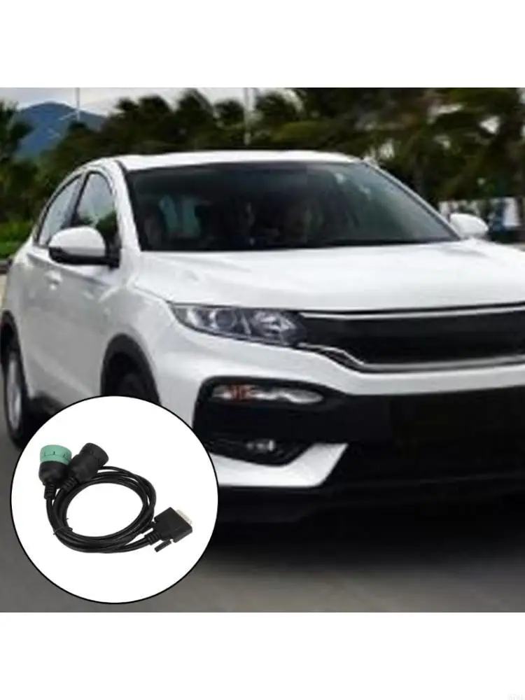 M76E Diagnostic Adapter Cable 402048 DB15 Male Test Wire For Truck Diagnostic Systems J1939 9 Pin And J1708
