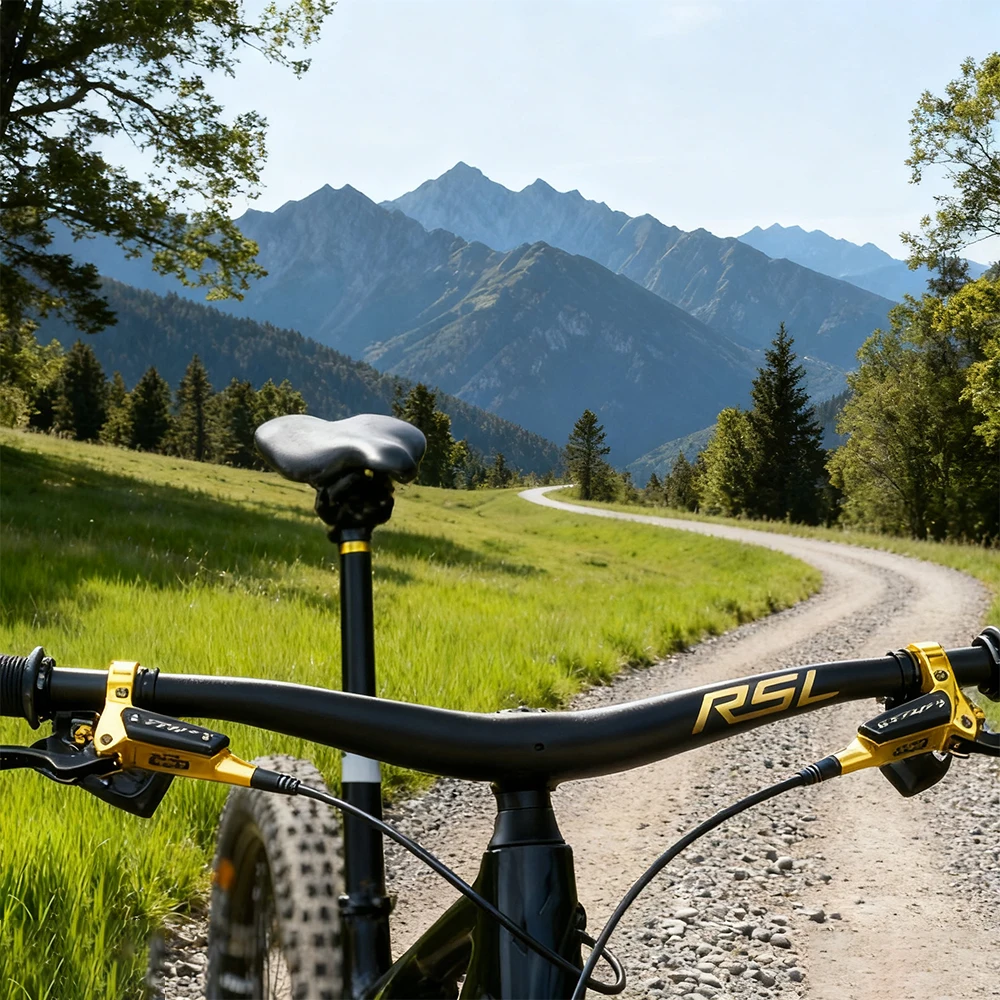 

Mountain Carbon Integrated Handlebar For RSL Stem Length 35/45/55,Stem Rise 0° Clamping 28.6mm Rise 27.5mm Width 760mm MTB Bike