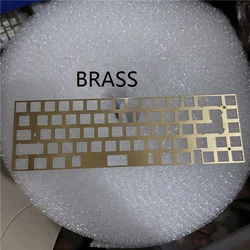 NEO65 Keyboard plate PP POM PC FR4 CF Aluminum Brass ( for pcb-mounted stabilizer use )