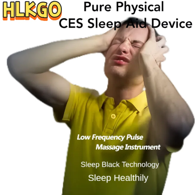 Vagus Nerve Stimulator Neurofeedback Device - Ear Clip Portable for Insomnia & Anxiety Relief, Sleep Aid