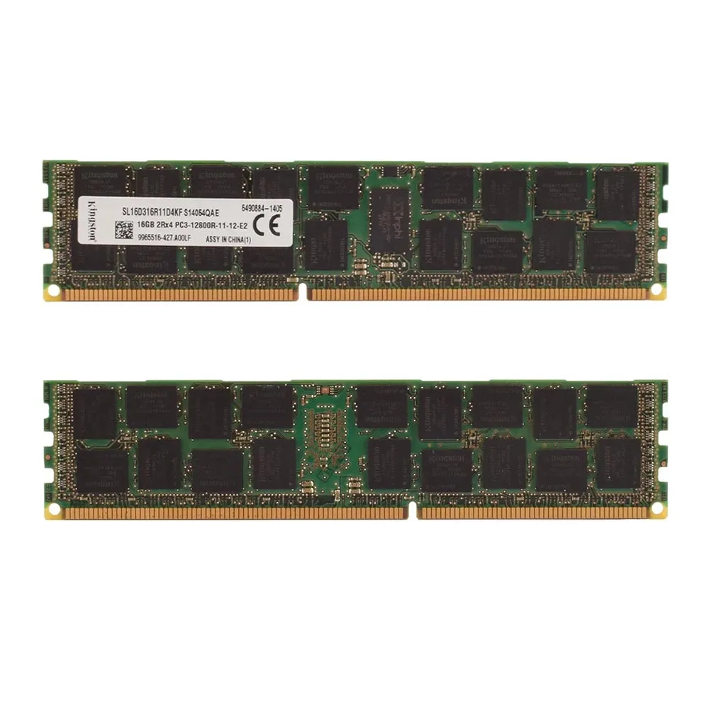 Imagem -04 - Memória de Servidor Kingston-ddr3 Ddr3l 8gb 16gb 1866mhz 1600mhz 1333mhz Ecc Reg 2rx4 Pc312800r Pcs Pcs Pcs