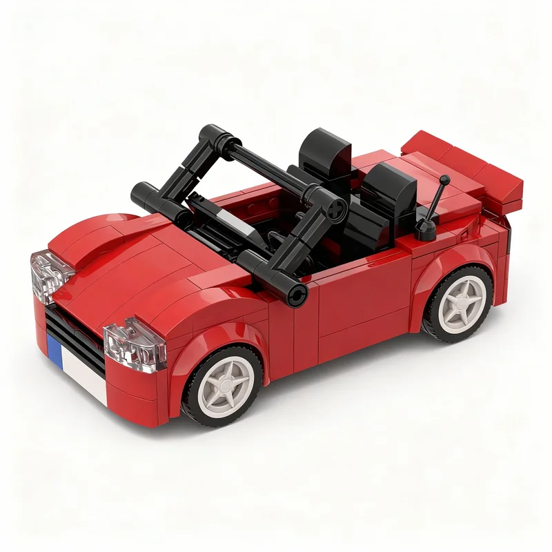 

218pcs MOC Audiee TT Roadster City Champions Model Building Blocks Construction Toy Christmas Gifts DIY Creative Idea Education