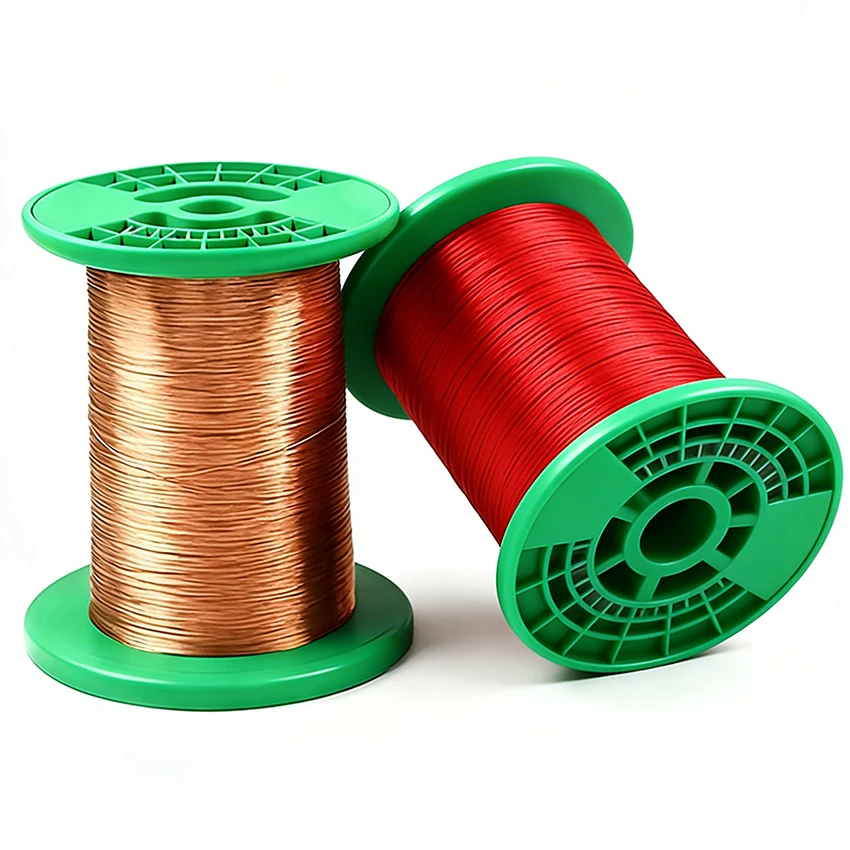 

1000G QA-1/155 Enameled Copper Winding Wire 0.1MM 0.2mm 0.05-0.55mm Multi-Specification Cable Magnet Wire Winding Wire Coil