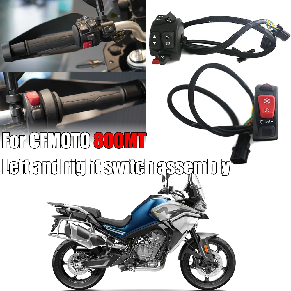 

Original Accessories of CFMOTO 800MT Motorcycle CF800-5 Left and Right Handle Switch 800MT Handle Switch Horn / Start Switch