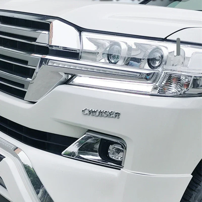 ملصق سيارة ABS خلفي ، ديكور لسيارة تويوتا لاند كروزر برادو ، Landfree VX TX T X.L V X.L V6 V8 GXR VXR VXS VXRi GXRi #5