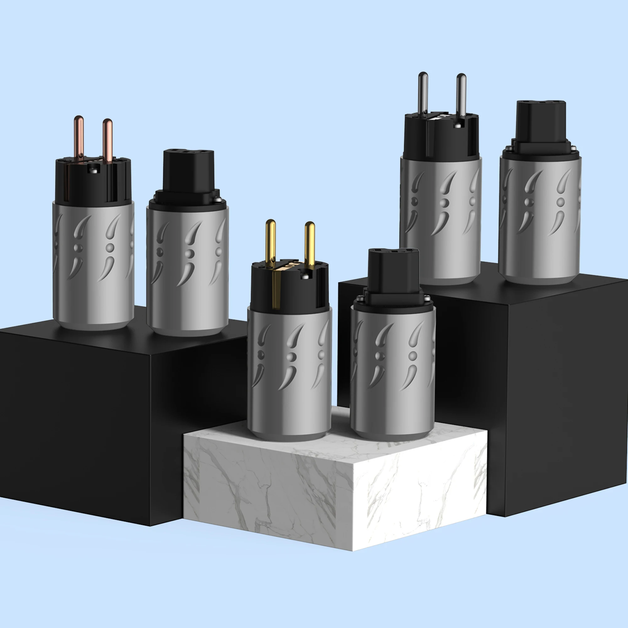 viborg-ve502-vf502-series-100-pure-copper-silver-gold-rhodium-plated-eu-schuko-plug-male-iec-female-hifi-power-connector