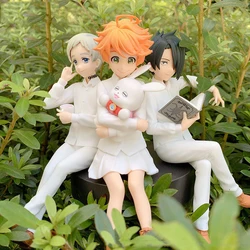 1092# Emma Figurine The Promised Neverland Figure Emma & Norman Figure Anime Chibi Figure PVC Action Model Toys Figura Anime