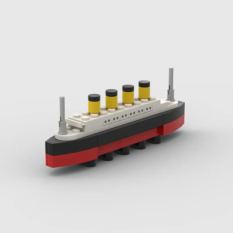 Classic Titanic Cruise Ship Model Building Toy Set - Perfect for Developing Children's Hands-On Skills and as a Birthday Gift.