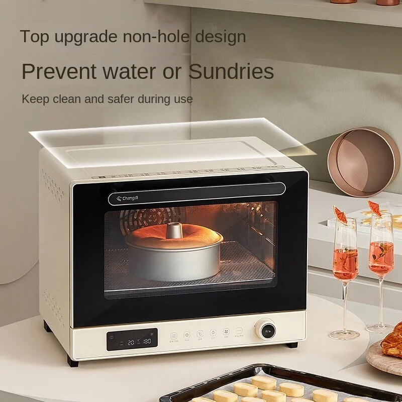 Household Electric Oven Wind Oven Open Hearth Multifunctional 40L Electric Oven Enamel Inner Liner Three Layers FC40E