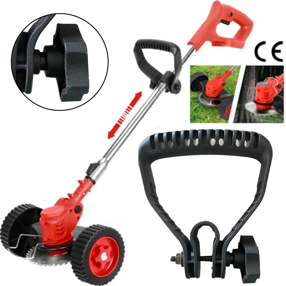 Electric Cordless Brush Cutter Handle Black Plastic Universal Replacement For Power Tools  LawnMower Grass Trimmers Spare Parts