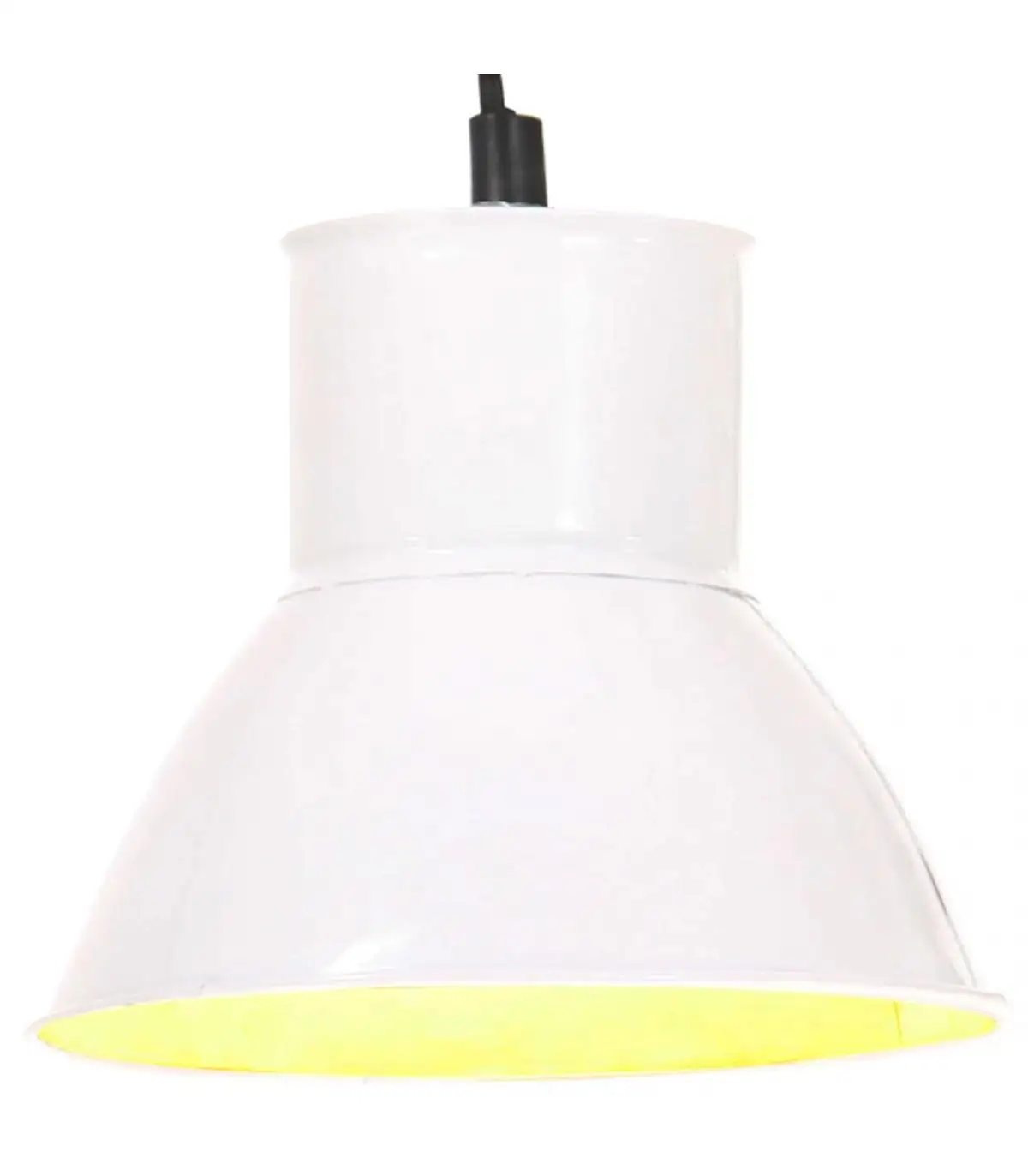 Round pendant lamp lamps 25 W White 17 cm E27