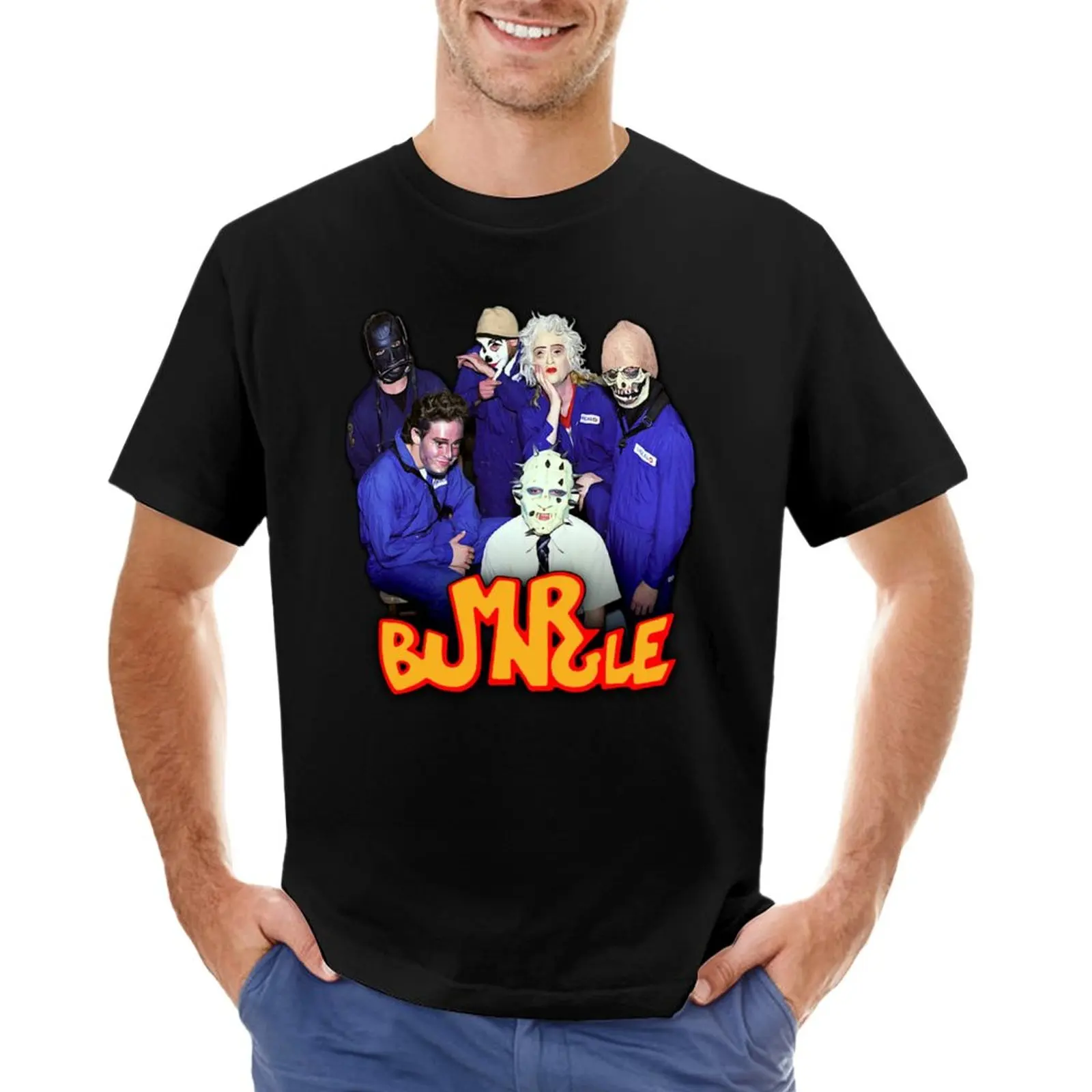 Mr. Bungle 'Band Portrait' T-Shirt anime clothes Short sleeve custom t shirts fruit of the loom mens t shirts