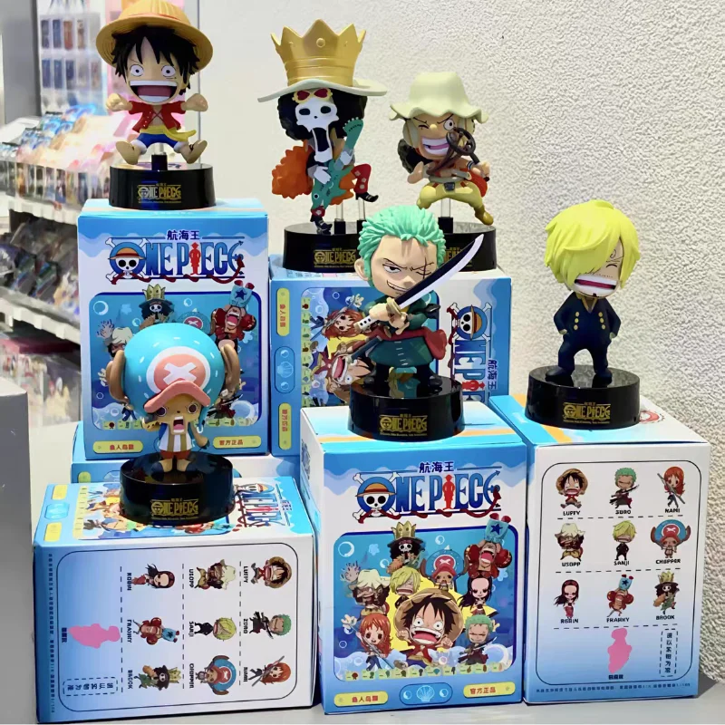 الأصلي المرخص قطعة واحدة سلسلة جزيرة الرجل السمك معطّر الهواء للسيارة صندوق أعمى مجموعة النحت الرائعة نموذج الهدايا