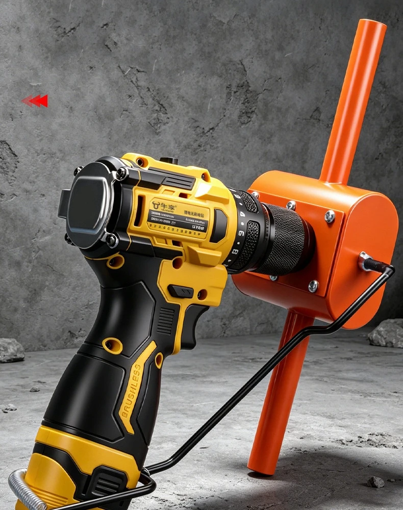 Automatic Wall Wiring Machine Portable Electric Wire Puller Anti-Jamming Cable Threading Tool Cable Pipe Bending Conduit Wiring view 5