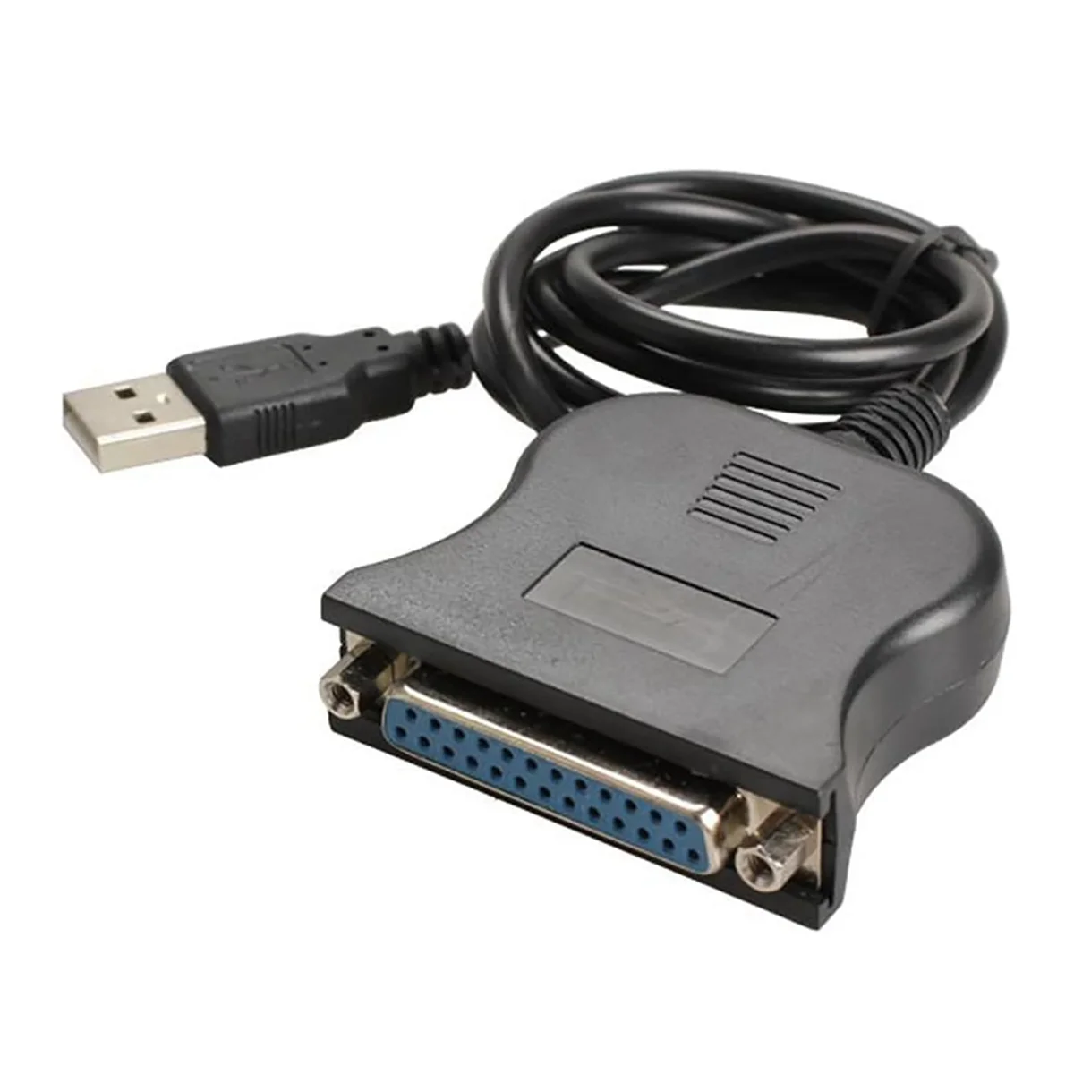 USB to 25 Pinhole Parallel Cable DB25 Interface IEEE 1284 Printer USB2.0 Cable 25 Hole Adapter Cable