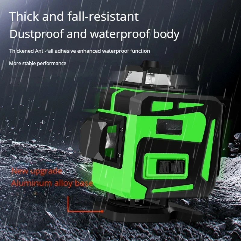 nivel a laser 16 Linee Laser professionale Livello linea verde professionale 16 Linee Livello laser verde 4D