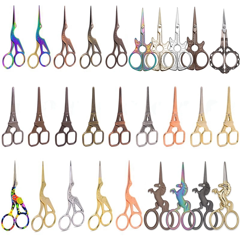 

Stainless Steel Bird Plum Nail Scissors DIY Hand Seamstress Cross-Stitch Scissor Needle Arts Sewing Accessories Manicure Tools