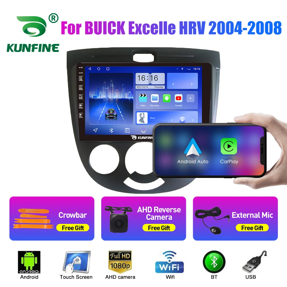 

10.33 Inch Car Radio for BUICK Excelle HRV 04-08 2Din Android Octa Core Car Stereo DVD GPS Navigation Player QLED Screen Carplay