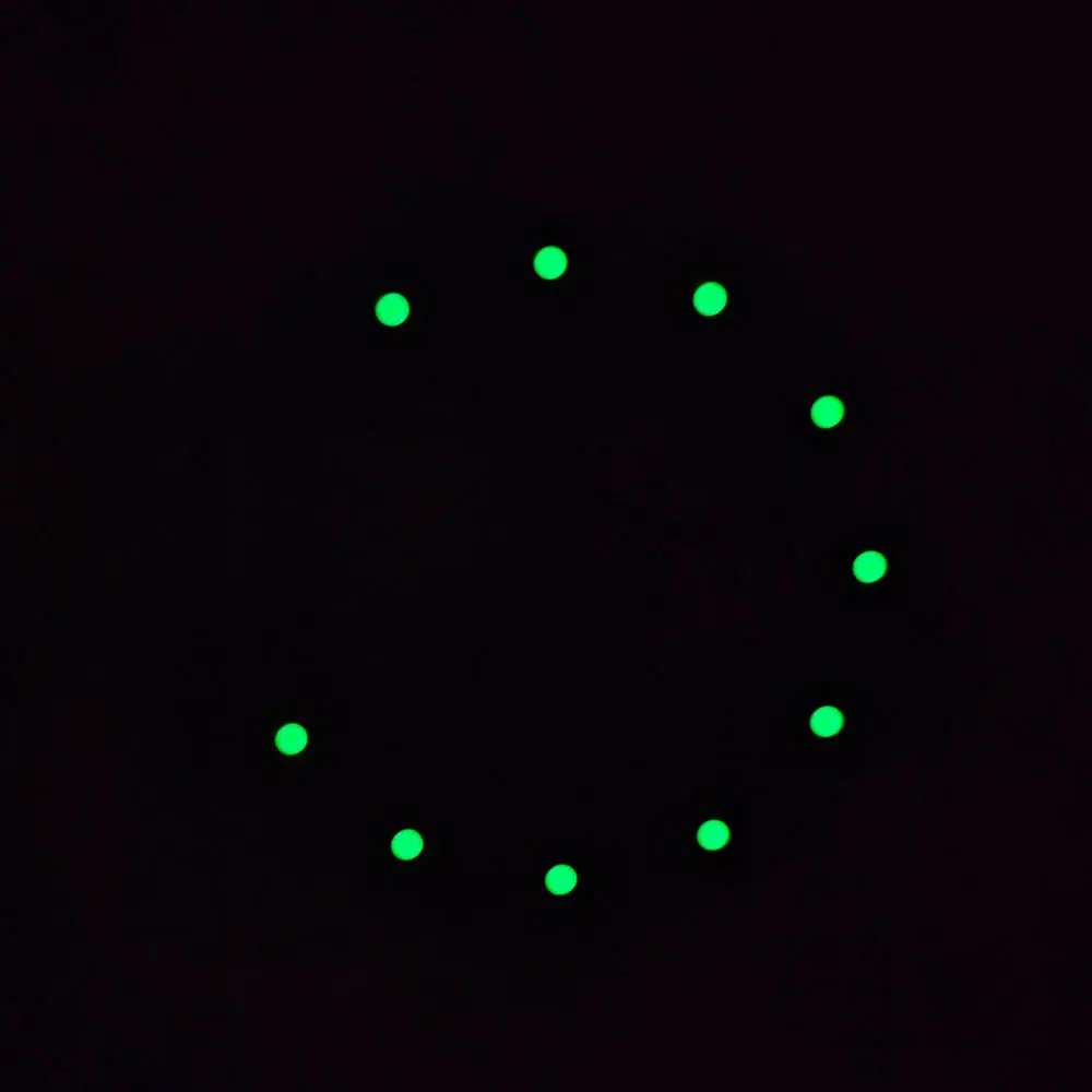 NH38 Watch C3 Green Glow Accessory 28.5mm Hollow Skeleton dial suitable for NH38 automatic movement watch dial