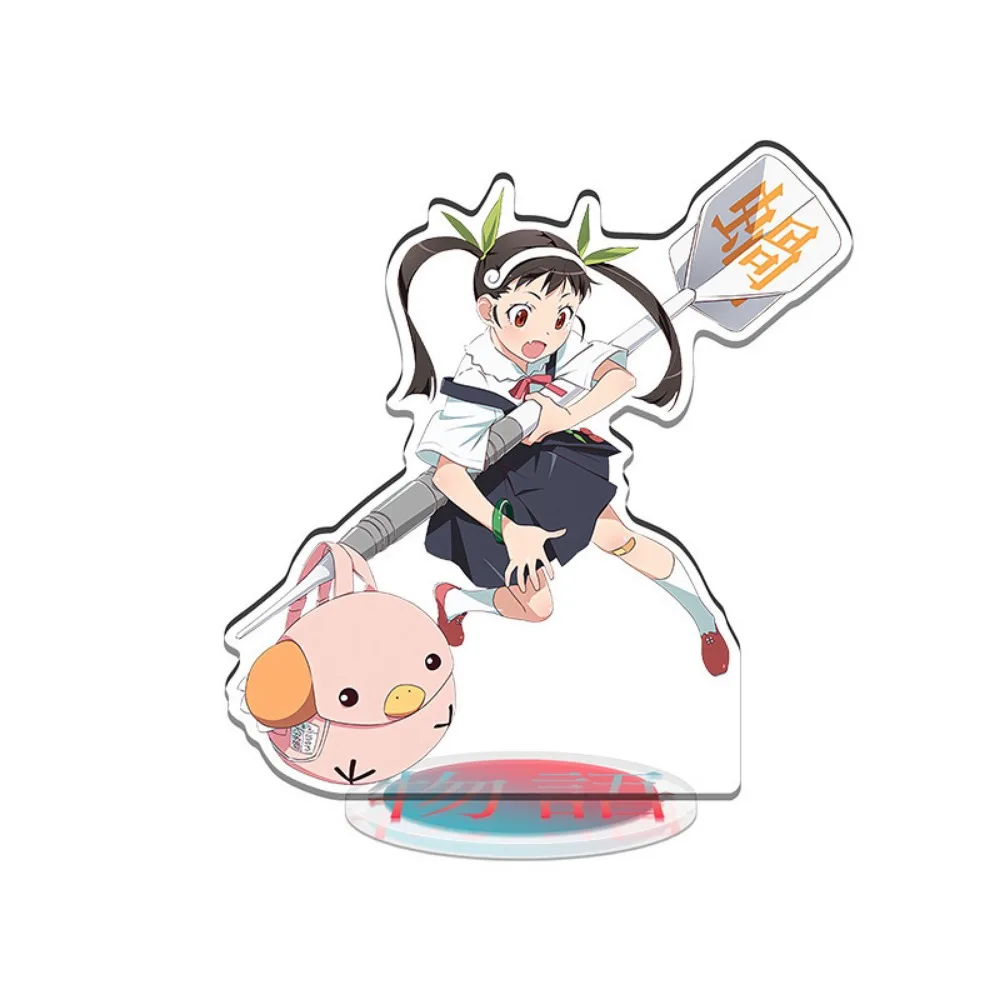 جديد أنيمي StrangeSeason Tsukimonogatari الاكريليك حامل الشكل شخصية Sengoku Nadeko Araragi Koyomi الإبداعية الكرتون ديكور #6