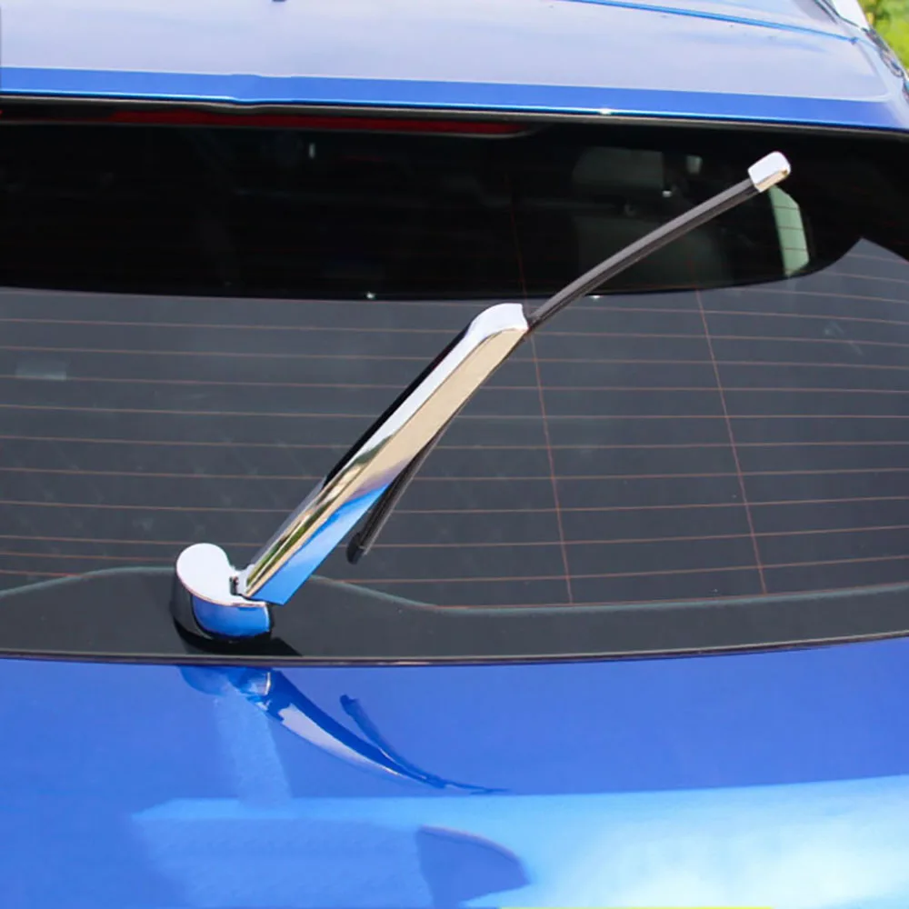 

Fit For Audi Q5L Q5 L 2018 2019 2020 Car Rear Window Wiper Cover Strips ABS Chromed Tail Glass Wiper Nozzle Cover Trims