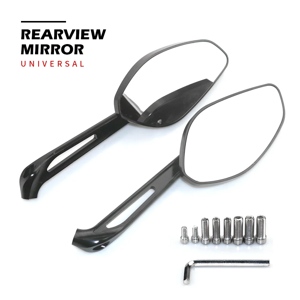 

8mm 10mm Universal Motorcycle Rearview Mirror For Kawasaki GSX-S600 GSX-S750 GSXS600 GSXS750 Side Mirrors Motorbike Accessories