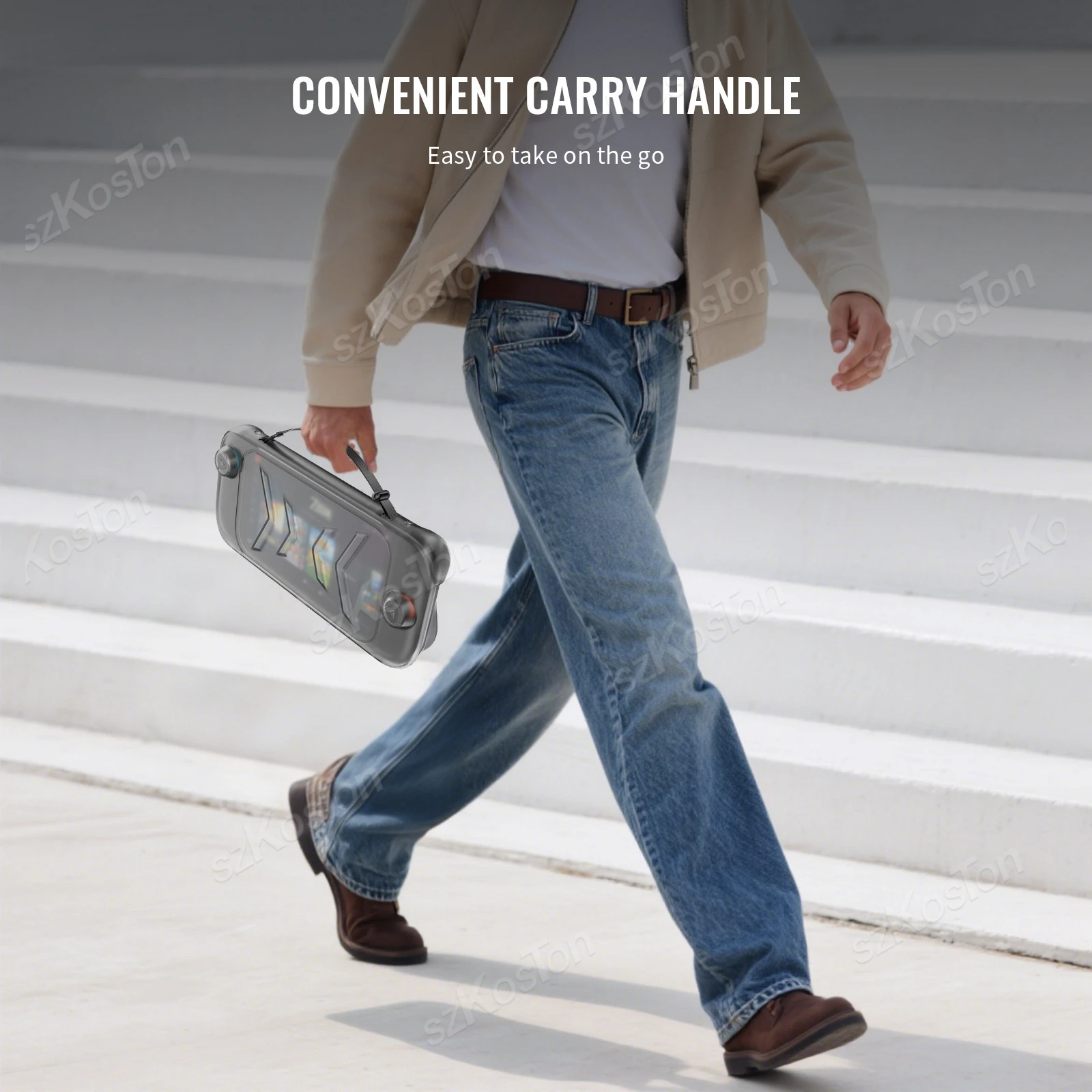 For Switch 2 Games Console Dockable TPU Grip Protective Cover Travel Case Hard-Shell with Stand for Switch2 Gaming Accessories