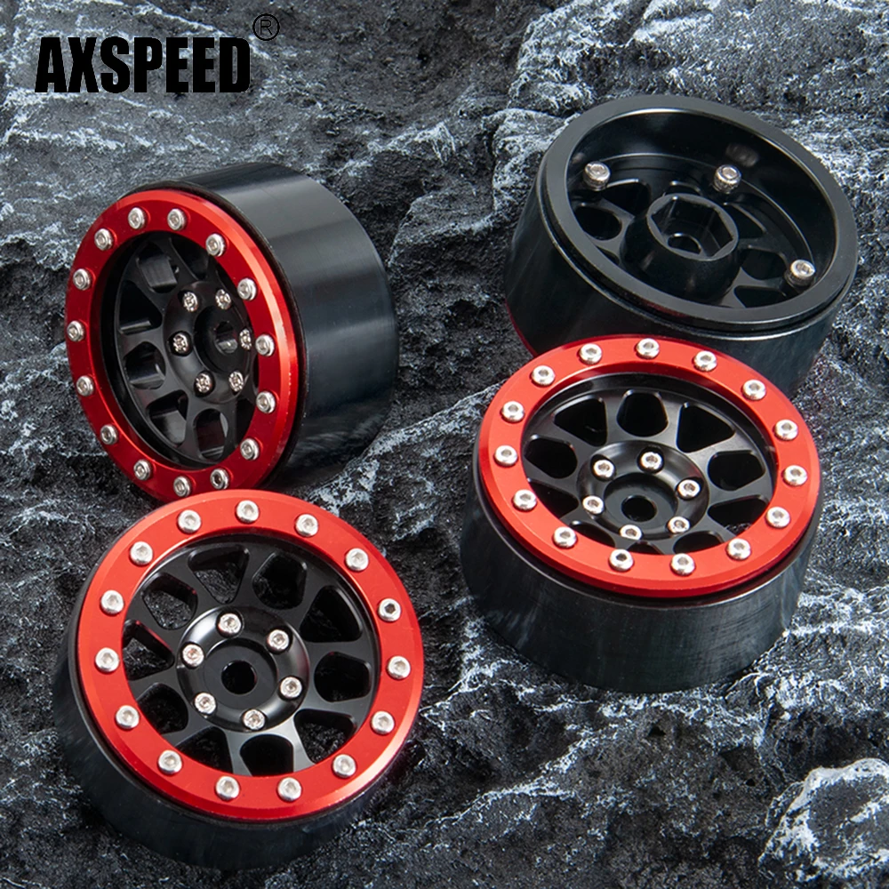 

AXSPEED алюминиевый сплав 1,9-дюймовая ступица колес с замком для осевого SCX10 D90 1/10 RC Гусеничный автомобиль Грузовик Модель Обновление деталей