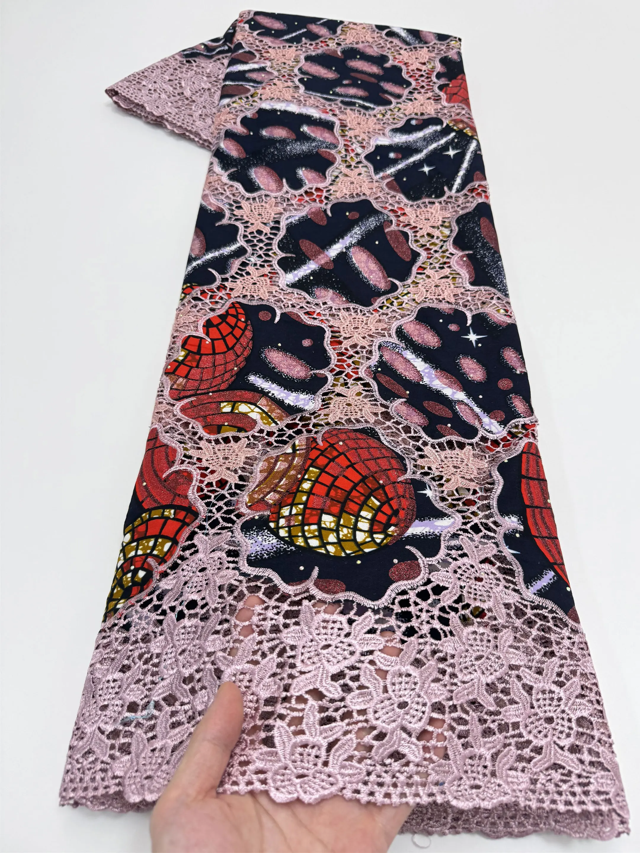 5 jardów wysokiej jakości tkan – African Ankara Print recenzja i cena