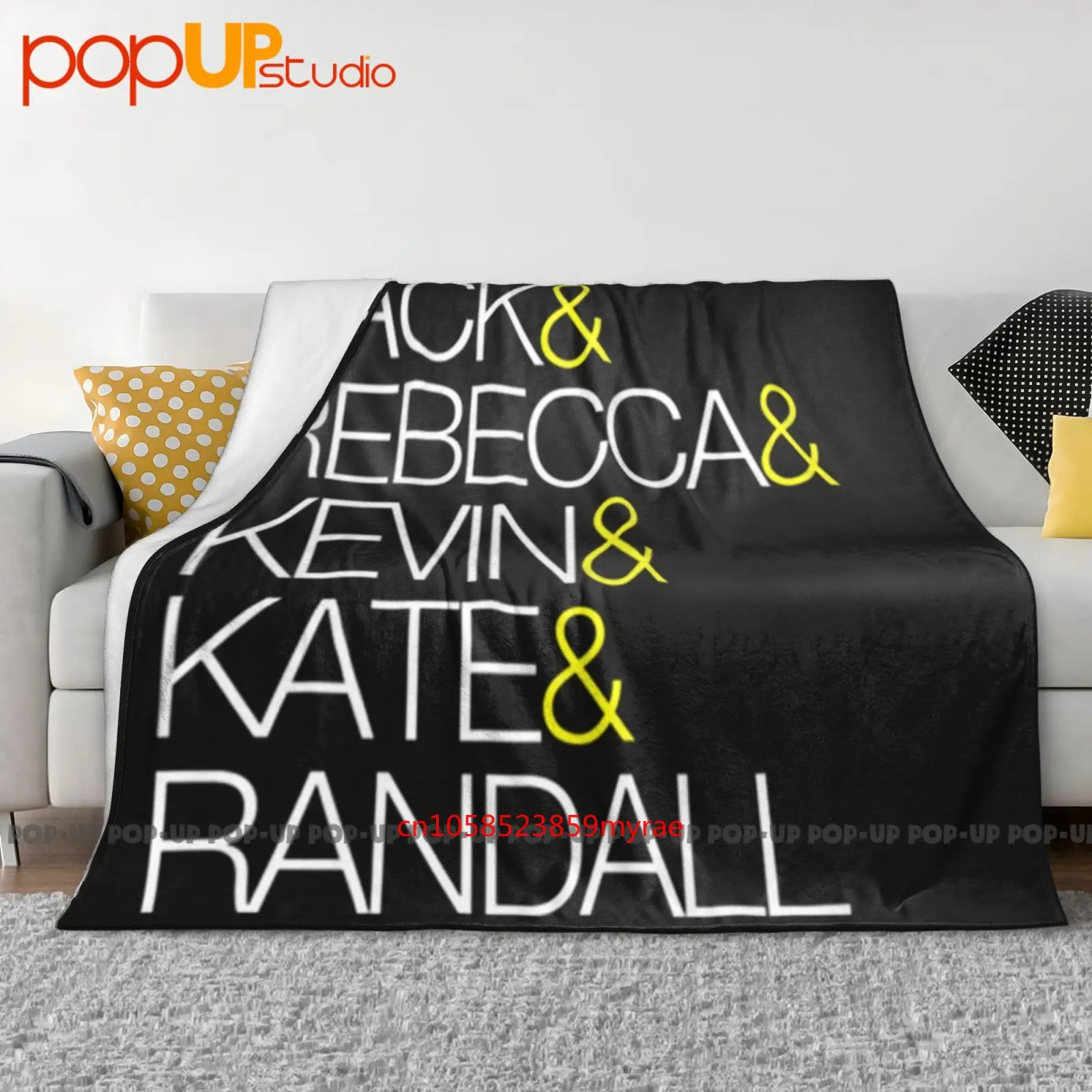 جاك ريبيكا كيفن كيت راندال بطانية فائقة النعومة لحاف الشتاء غطاء أريكة أغطية السرير #1