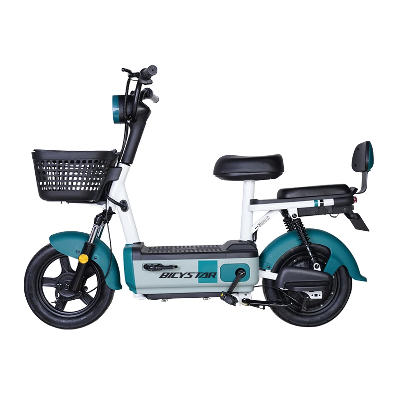 

2024 заводская цена свинцово-кислотный электрический городской велосипед 48 В 12 Ач 2 сиденья электрические скутеры для взрослых электронный велосипед 400 Вт электрический велосипед