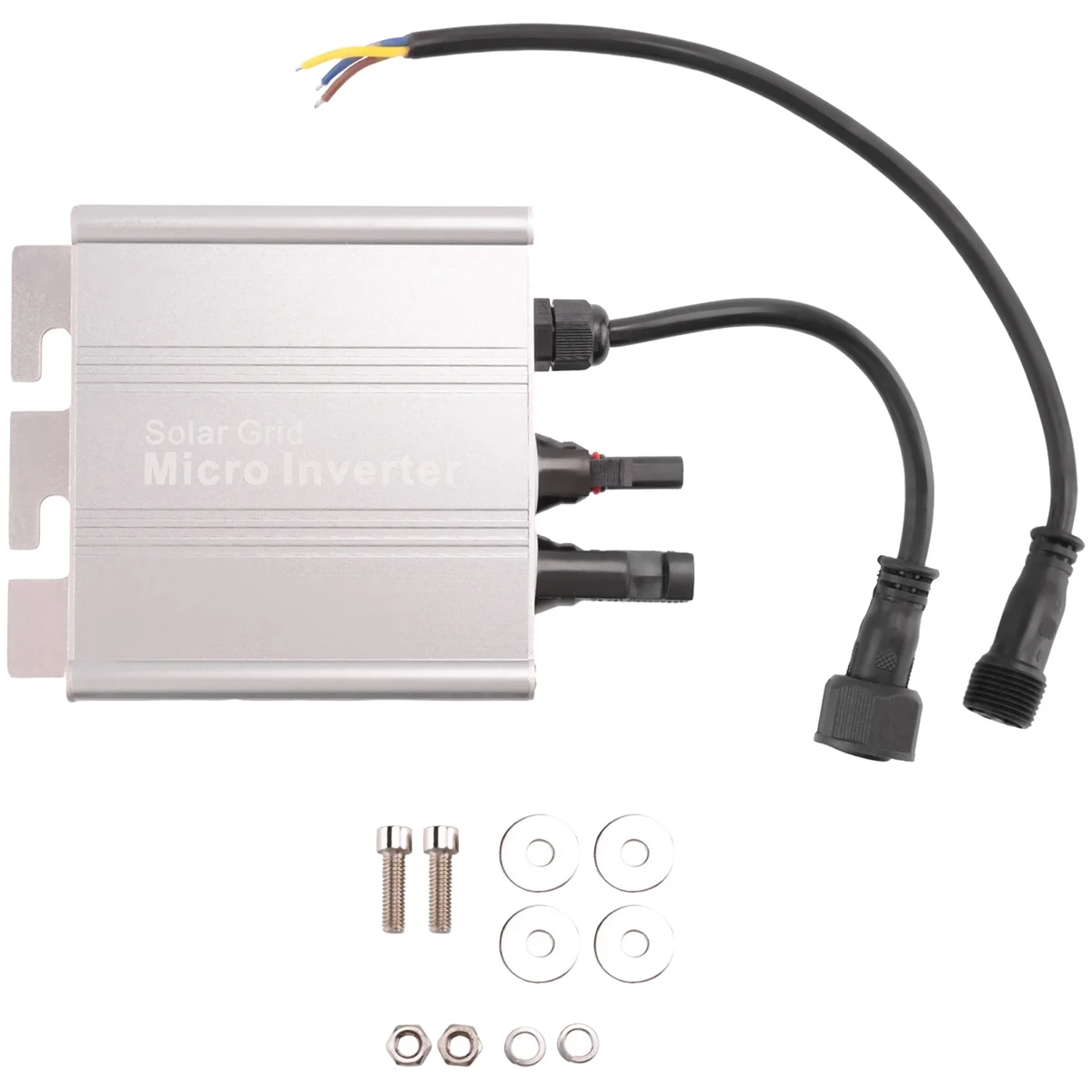 Inverter 120W MPPT Photovoltaic Grid Tie Mini Solar Inverter DC 18-50V to AC 110/220V Mini on Grid Inverter for Home MPPT Solar