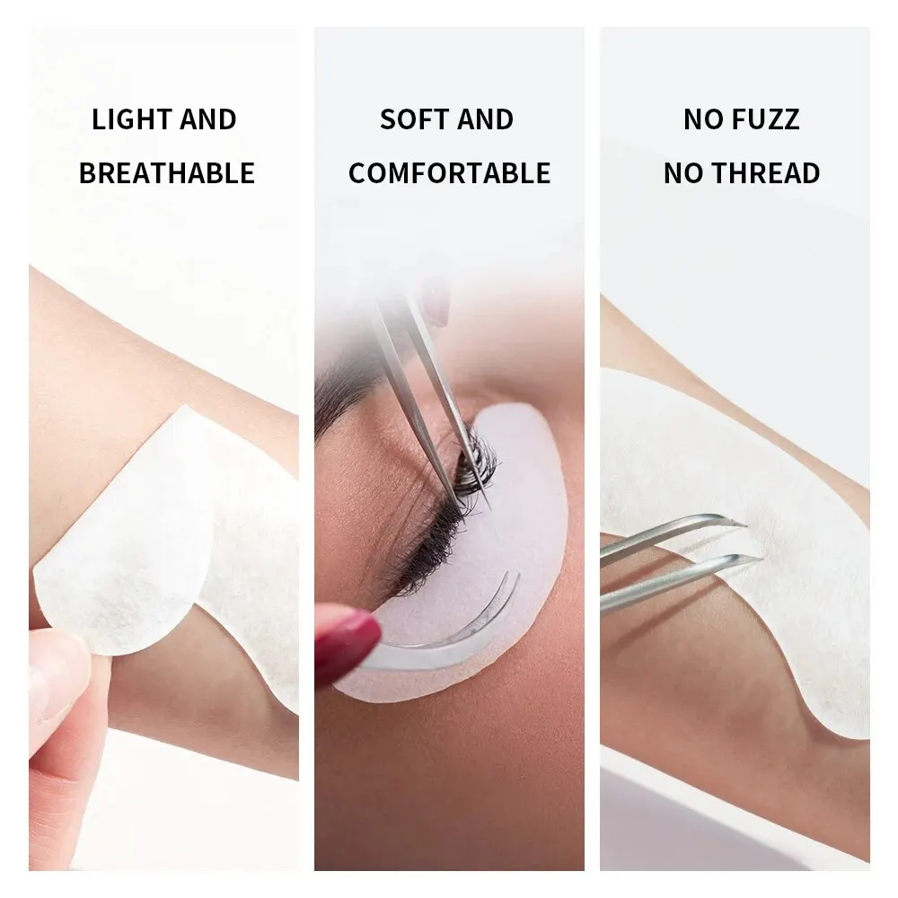 50 paia di adesivi idratanti per la punta degli occhi avvolge il cuscinetto per la cura degli occhi nuovi toppe di carta sotto i cuscinetti per gli occhi cerotti sotto gli occhi