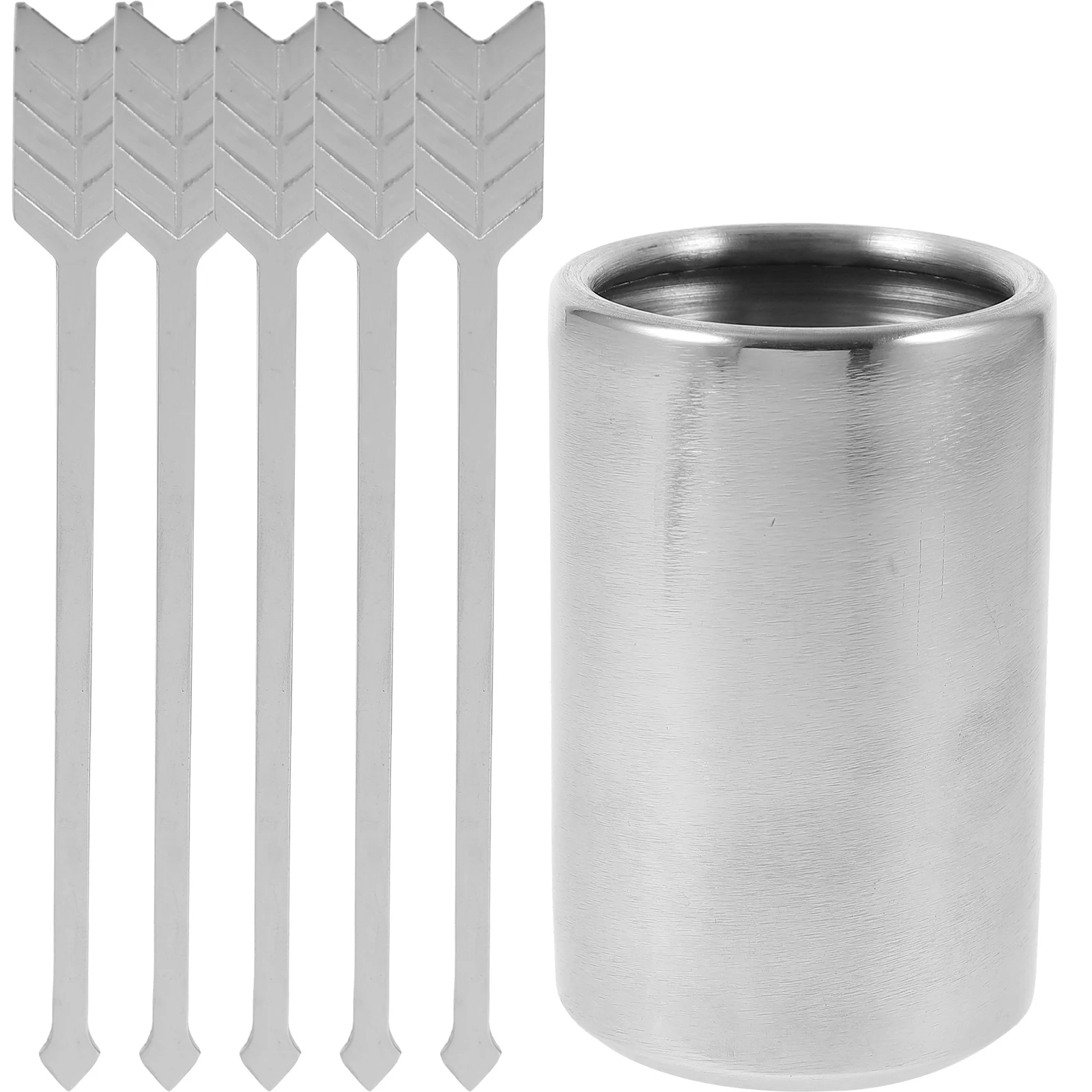 

1 set Fruit Fork Set Stainless Steel Picks Perfect for Parties Weddings Birthdays Bridal Showers Holiday Dinners Reusable Coffee