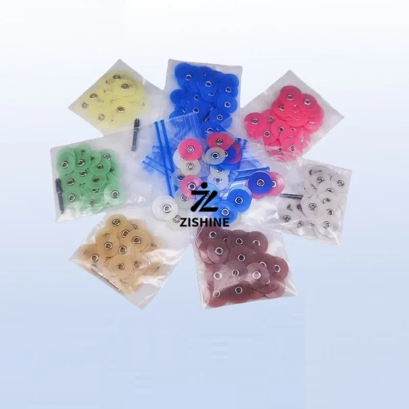 Dental Polishing Discs and Mandrels (12mm & 14mm) – 40 Pieces Per Bag