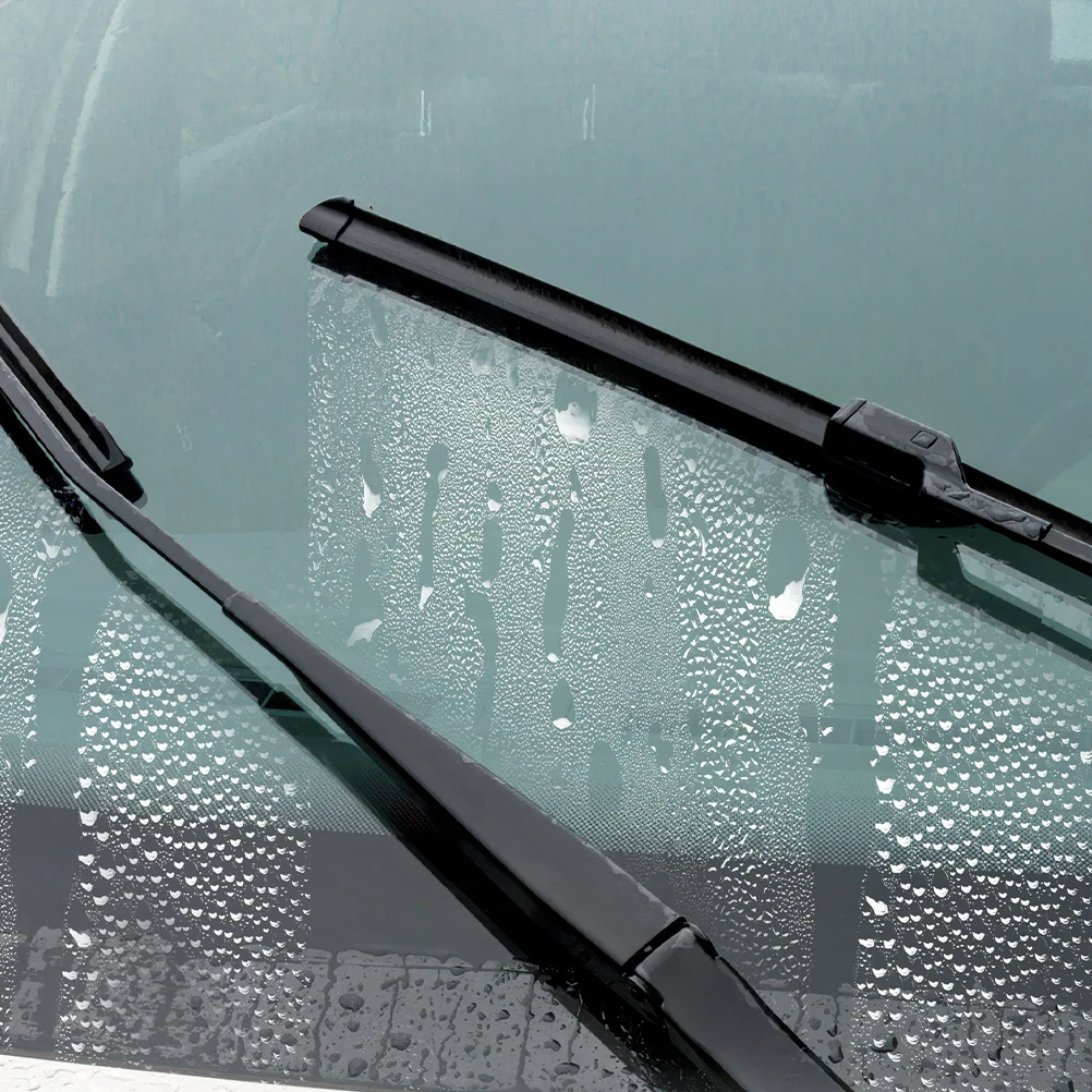 

4pcs Boneless Windshield Wiper Rubber Strip Replacement Blade Refill for Car Durable Weather Resistant Easy Install No Tools