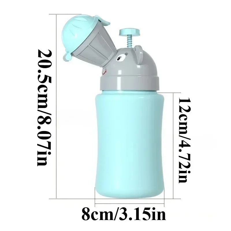 Portable Baby Travel Potty Hygienic Leak Proof Urinal Emergency Toilet for Car Toddler Pee Training Cup Bottle for Kids Boy Girl
