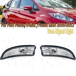 PMFC Turn Signal Light Flashes Side Light Rear View Mirror Light Car Accessories For Ford Fiesta 2009 2010 2011 2012 2013-2017
