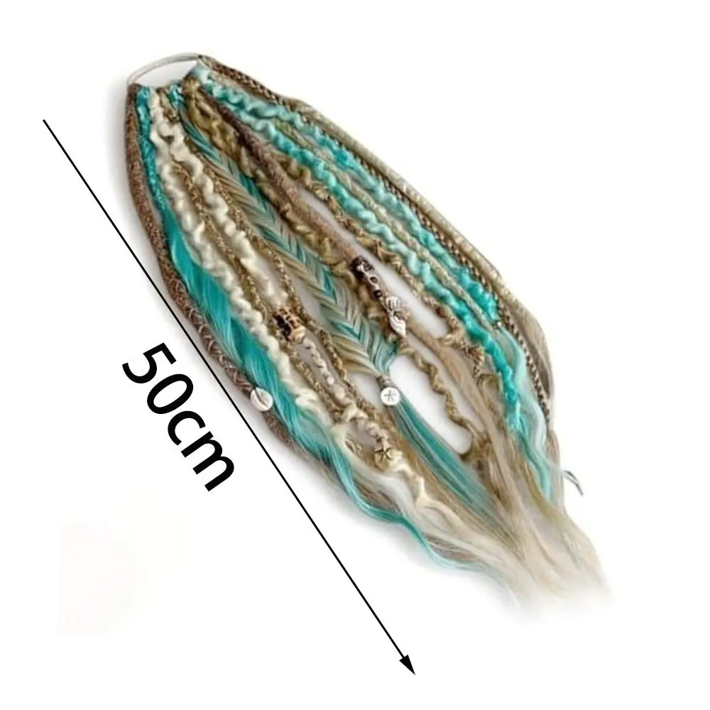 Elastic Dread Ponytail Boho with Hair Tie