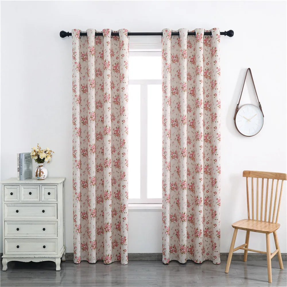 

Printed Blackout Curtains for Living Room Bedroom Curtains Window Treatments Fabrics Ready Made Drapes Blinds Tend