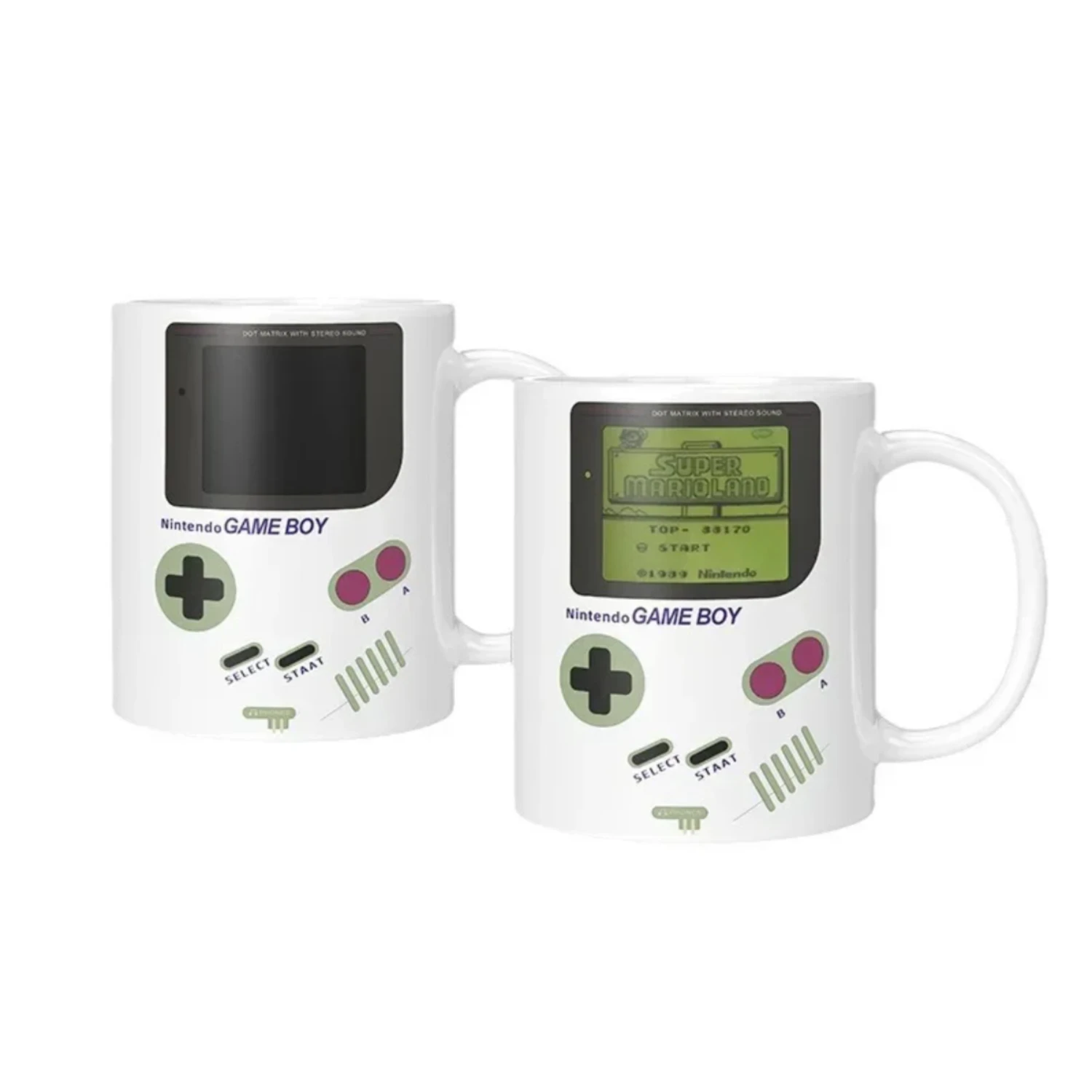 Game console thermochromic ceramic coffee mug Water cups Drinkware