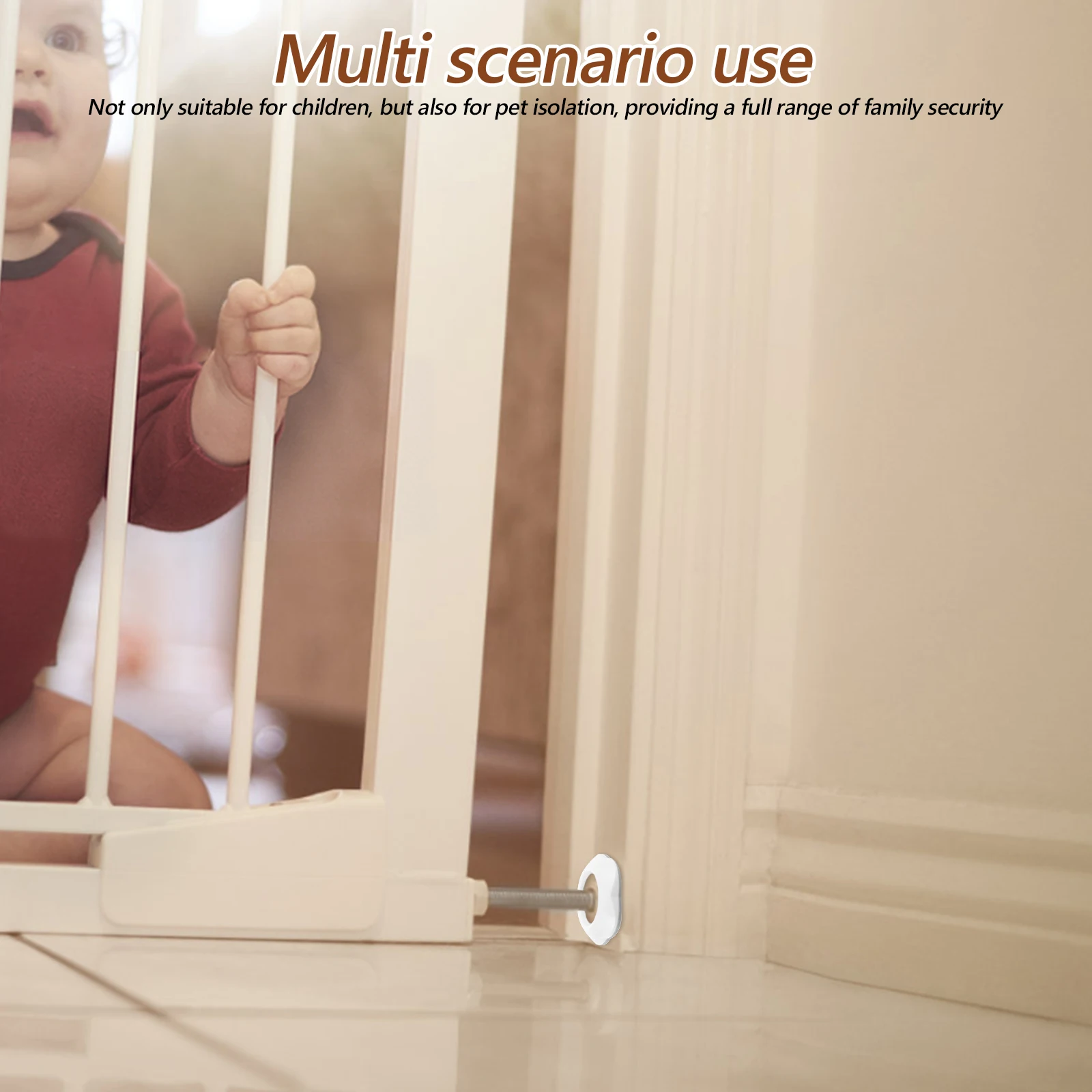 

Safety Gate Wall Protector Household Door Baby Guard Plastic Nonslip Protection Guards Fine Craftsmanship Durable Long-Lasting