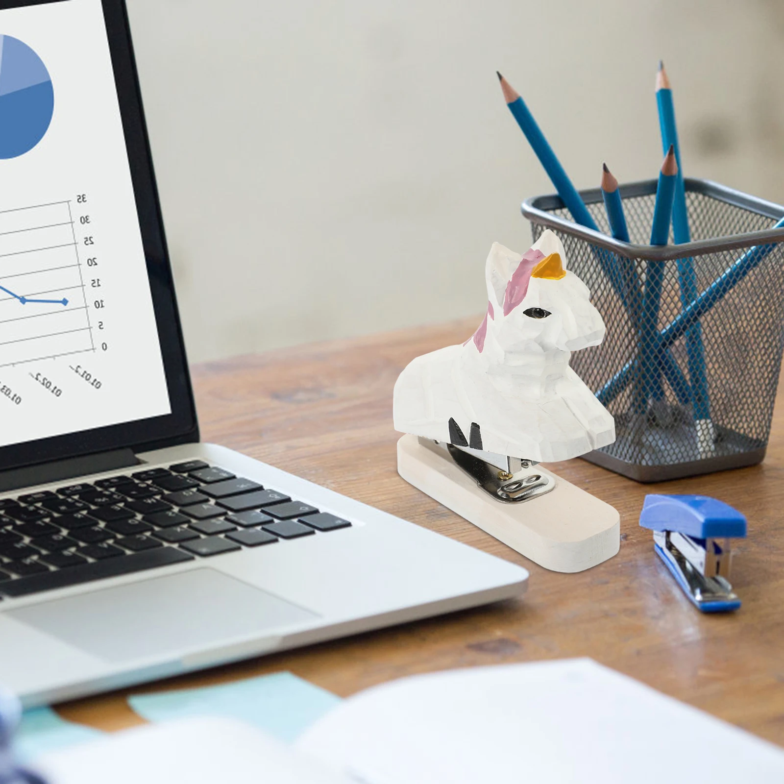 

Mini Wooden Student Stationery Manual Book Sewer for School Office Home Supplies Wooden Book Sewer Stationery Gift