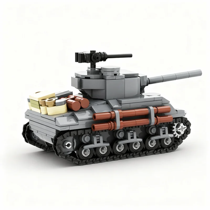 471 parça MOC Sherman Jumbo Mo - Art Craft Jumbo incelemesi ve fiyatı
