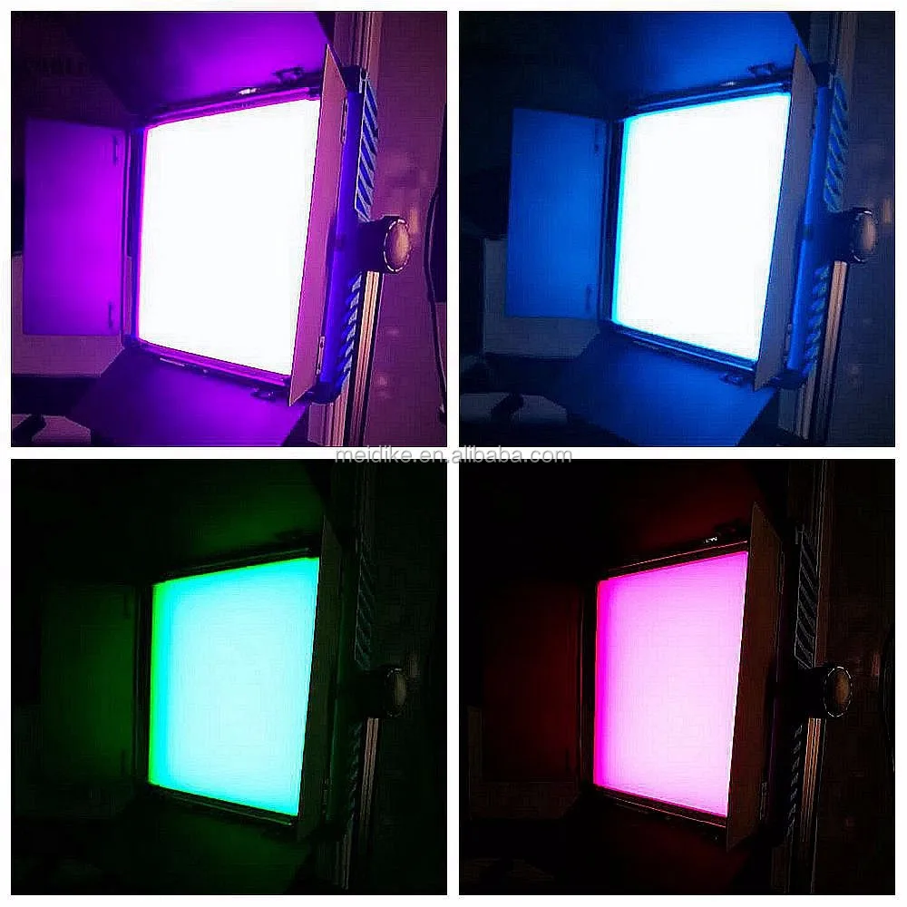 A-2200C Panel de luz 180w, 95ra Luz fría Película Cine Equipo de luz Estudio de sesión de fotos