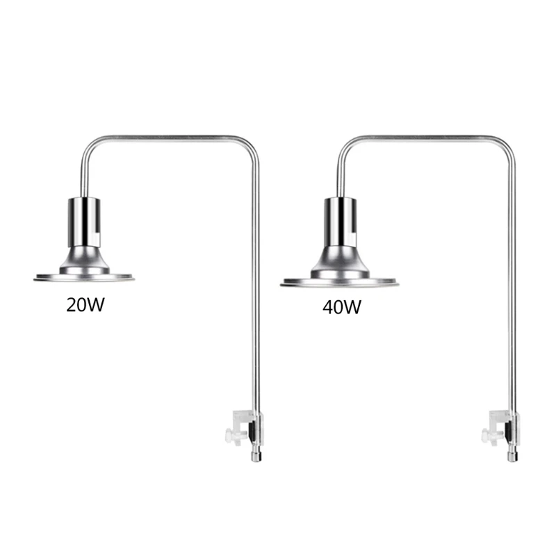 

220V 20W/40W Aquarium LED Light Aquatic Water Grass Plant Growth Lamp for Turtle Lighting Clip-on Fish for Tank