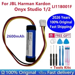 Original Speaker LI11B001F Battery 2600mAh For Harman Kardon Onyx Studio 1 2 Studio2 Studio1 Special Edition Bluetooth Batteries